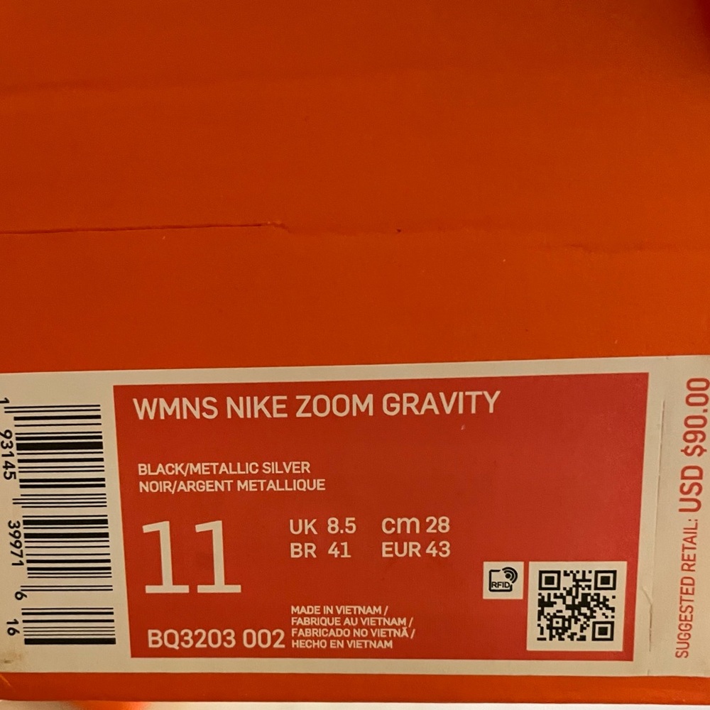Nike Women’s Zoom Gravity - Picture 10 of 10
